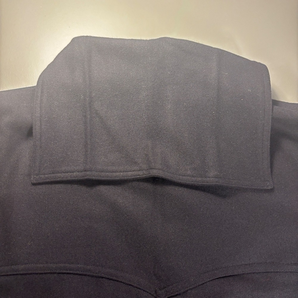 Vintage US Navy Wool Jumper Mens Size 38R Blue Undress Uniform Shirt‎ - Picture 11 of 14